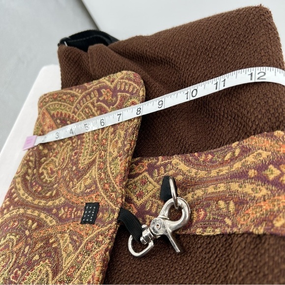 Lisa Lill Brown Paisley Large Bag - Picture 10 of 11